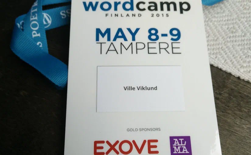 Ensimmäinen WordCamp Finland